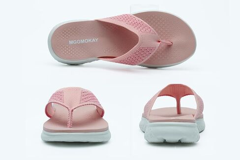 MGGMOKAY Women Flip Flops Comfortable Outdoor Sandal Non-Slip Thong Sandals Lightweight in Kuwait