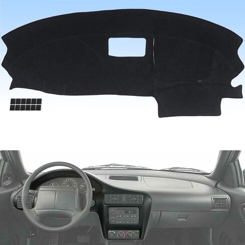 Dashboard Dash Cover Flannel Dash Mat Custom Compatible with 1998-2005 Chevrolet Blazer/ S10, 1998-2004 GMC Jimmy/Sonoma, Sonoma, Anti-Glare, Anti-Reflection, No Peculiar Smell in Kuwait