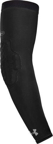 Under Armour Youth Compression Elbow Sleeve Game Day Armor Pro، ملابس نشطة بتقنية HEX، لكرة السلة، كرة القدم، التنس، رفع الأثقال، لاكروس، كروس فيت والمزيد in Saudi Arabia