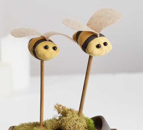Pack of 12 Artificial Ladybug Picks - Whimsical Lady Bug Insects Floral Decor for Arrangements, Wreaths, and Centerpieces - Perfect for Decorating Baby Showers, Birthdays, and Garden Parties in Saudi Arabia