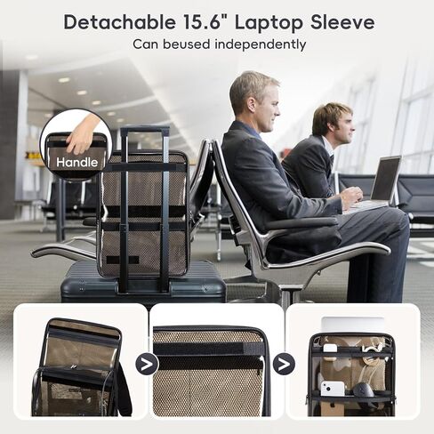 See Through Backpack Heavy Duty for Adults with Clear Laptop Bag Travel Back Pack for Men Women Black Transparent Backpack Large in Saudi Arabia