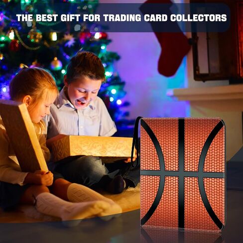 Hockey Card Binder 900 Pockets, 50 Sleeves Large Hockey Binder 3 Ring Zipper Trading Cards Holder 9 Pocket, Sport Card Display Collection Book Storage Organizer, Album Folder Protector in Saudi Arabia
