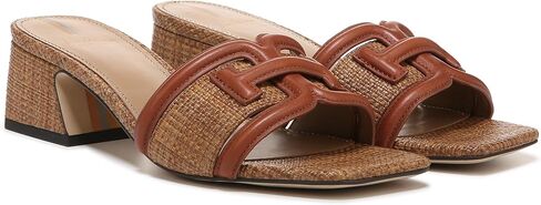 Sam Edelman Women's Waylon Heeled Sandal, Rich Cognac/Cuoio, 6.5 in Saudi Arabia