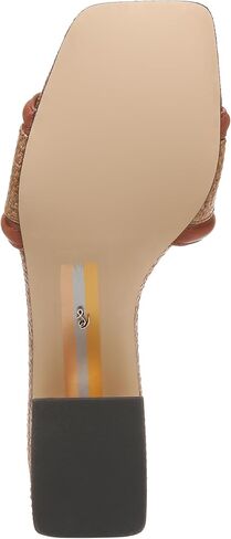 Sam Edelman Women's Waylon Heeled Sandal, Rich Cognac/Cuoio, 6.5 in Saudi Arabia