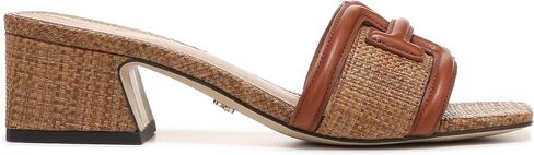 Sam Edelman Women's Waylon Heeled Sandal, Rich Cognac/Cuoio, 6.5 in Saudi Arabia