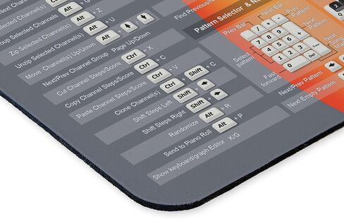 CafePress FL Studio Keyboard Shortcuts with Fruit Non-Slip Rubber Gaming Mousepad in Saudi Arabia
