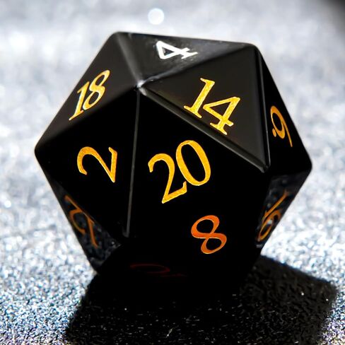 Purple Cat's Eye Crystal DND Dice Set 7 PCS Gemstone Suitable for Dungeons and Dragons D & D RPG Games in Kuwait