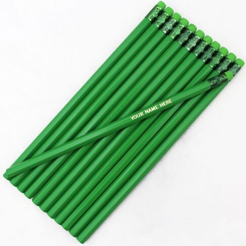 أقلام رصاص Ezpencil - أقلام الرصاص - أقلام سداسية - برميل وردي وممحاة بيضاء - حزمة من 12-2HB الأسود - مدرسة - مكتب - ممحاة غير رخوة in Kuwait