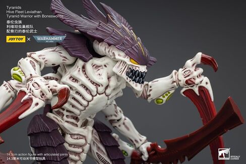 JOYTOY 1/18 Action Figure Warhammer 40,000 Tyranids Hive Fleet Leviathan Termagant with Fleshborer 4inch Movable Model Collectible Figurine in Saudi Arabia