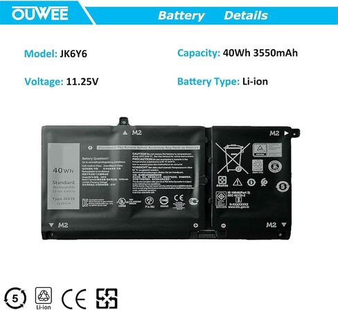 9NJM1 MG2YH 0MG2YH 01D82 HF250 0546FF 44T2R إليانوير 15 R3 15 R4 17 R4 17 R5 بطارية in Saudi Arabia