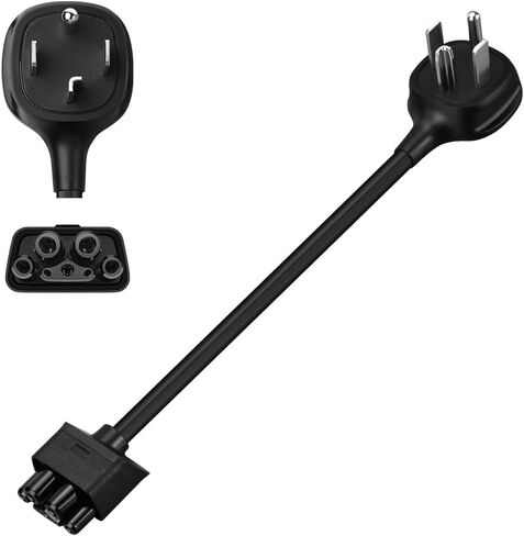 NEMA 10-30 Adapter for Tesla Gen 2 Mobile Portable Charger, Connect Tesla Mobile Charger to NEMA 10-30 240V Outlet at 24 Amp (10-30 Length 15.5") in Kuwait