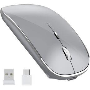 ماوس سلكي USB C، ماوس بصري من النوع C لأجهزة الكمبيوتر المحمول، ماك، ماك بوك، أندرويد، الكمبيوتر الشخصي in Kuwait