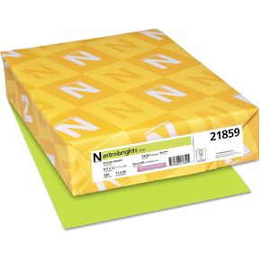Neenah Paper 21859 Color Paper, 24lb, 8 1/2 x 11, Vulcan Green, 500 Sheets