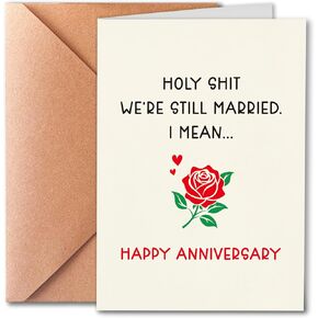 Anniversary Card for Husband | Boyfriend, Happy Anniversary Card to Husband, Happy Anniversary, Birthday Card for Boyfriend