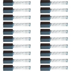 10Pcs Carbon Motor Brush 5x5x12mm For Home Sewing Machine 250W Sewing Machine Replacement Motor Carbon Brushes