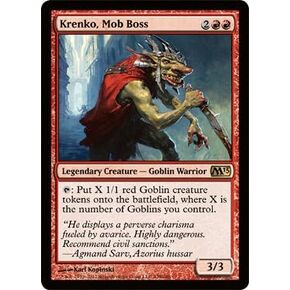 Magic: the Gathering - Krenko, Mob Boss (138) - Magic 2013