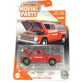 Matchbox 1963 Chevy C10 Pickup, (Red) 2020 Moving Parts