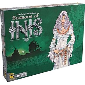 Inis Seasons of Inis Board Game Expansion | Strategy Game Based on Celtic Mythology | Card Drafting Game for Adults and Teens | Ages 14+ | 2-5 Players | Average Playtime 90 Minutes | Made by Matagot