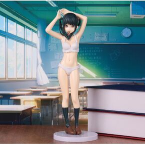 Ecchi Figure JK Japanese School Girl(Hantai Ver.) Anime Girl Figure Waifu Hentaii.Sexy Action +18 Uncensored Collection Gift Model Toys No Box