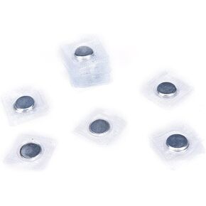Bluemoona 10 Sets - 13mm 1/2" Hidden Invisible Sew-In Magnetic Snap PVC Closure Purse Fastener