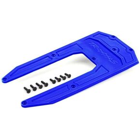 Traxxas 9623X Skidplate, Chassis, Blue: Sledge