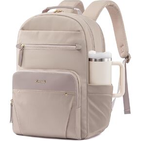 LOVEVOOK Laptop Backpack for Women, College Backpack for Student Teen Girl, 15.6" Work Business Computer Backpack, Back to School Bookbag, Casual Daypack Purse, Travel Personal Item Bag for Gift