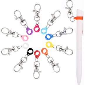 10Pcs Pen Holder, Clip on Pens for Badge Reel, Pen Holders, Badge Reel Accessories for Nurses, Pen Converter