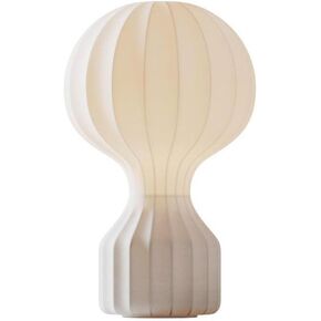 Hot Air Balloon Shaped Table Lamp Creative Atmosphere Lighting for Bedroom Living Room Study Room Hotel Home Decor Silk Polymer Hardware Light Fixture with E26 Base