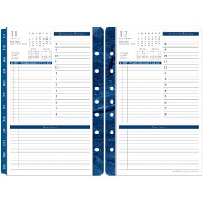 FranklinCovey - Monticello One Page Per Day Ring-Bound Planner (Classic, Jul 2025 - Jun 2026)