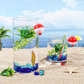 Fishing Themed Vase Fillers Gone Fishing Birthday Party Supplies Kit for 17Pcs Fishing Party Decorations Gift for Father's Day