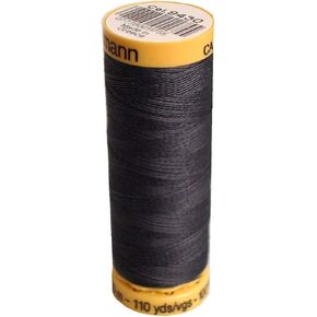 Gutermann Natural Cotton Thread 110 Yds: Gray