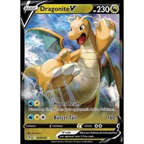 Dragonite V - 049/078 - Pokemon Go - Pokemon Ultra Rare Card - Holo Foil