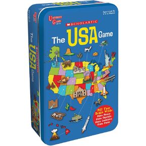 The Scholastic USA Game Tin,72 months to 1188 months
