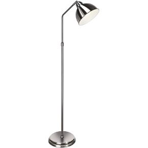 OttLite Covington Floor Lamp - Brushed Nickel, Adjustable Modern & Contemporary LED Light