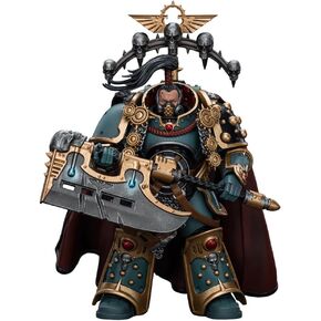 JOYTOY Action Figure 1/18 Warhammer The Horus Heresy Sons of Horus MKVI Tactical Squad Legionary with Legion Vexilla Collection Model Birthday Gifts (JT9480)