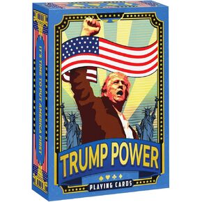 HAAKUN Trump Power Playing Cards Trump Family Poker Deck for Adults Teens Game Party