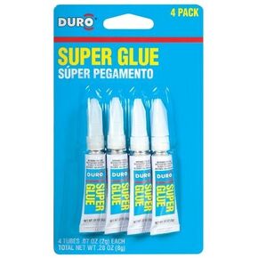 Henkel Corporation 1400336 "Duro" Liquid Super Glue .07 Oz - 4 Pack