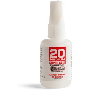 StewMac Super Glue, No. 20 Medium, 1 oz.