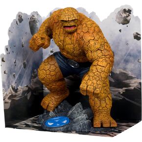 McFarlane Toys Marvel The Thing 1:10th Scale Collectible with Scene (Fantastic Four #642)