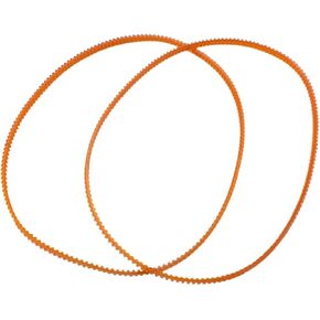 BLOOY - (2 PCS) 130944001 Belt Fit Brother VX, XL,XR Series, Singer 3011, 4011, 5525 Sewing Machines Length 53cm (20-7/8") Width 6mm