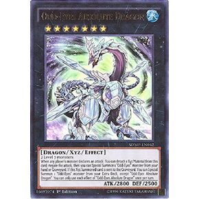 YU-GI-OH! - Odd-Eyes Absolute Dragon (SDMP-EN042) - Structure Deck: Master of Pendulum - 1st Edition - Ultra Rare