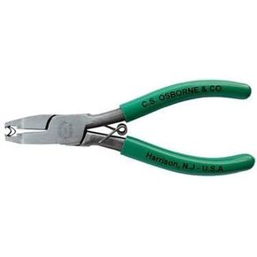 C.S. Osborne and Co.No. 1012 - Zipper Stops Plier W/Vinyl Handles (#64508)
