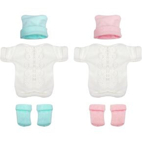 Mini Reborn Baby Doll Clothes for 6-7 Inch Doll for Girl Kids Gift