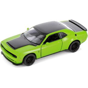 2023 Challenger SRT Demon 170 Muscle Car, Green - 5461D - 1/40 Scale Diecast Model Car