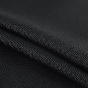 Thickened Waterproof Canvas Fabric for Outdoor/Indoor Project,Heavy Duty 1800 Denier Canvas Cordura Fabric Apply to Home Decor,Sunbrella,Awning, Marine,DIY,Craft,60" Wide,Sold by The Yard (Black)