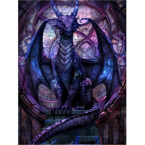 TZTTZT Diamond Art Kits for Adults, 5D DIY Full Drill Underwater Turtle Dolphin Octopus Diamond Painting Kit, 12x16 In