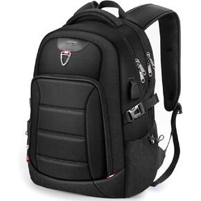 HOMIEE Laptop Backpack, Extra Large 40L Travel Backpack for Men Women, Anti Theft Slim Durable College Computer Bag with USB Charging Port