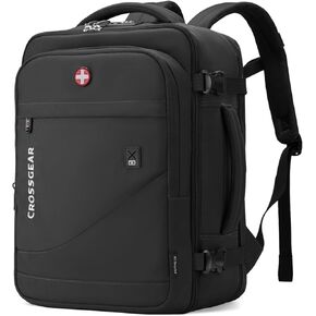 Travel Backpack for Spirit Airlines 18x14x8 Inch,TSA Approved Underseat Personal Item Backpack for 15.6" Laptop,1.8lb Lightweight Eco-Friendly Bag with Anti-Theft Lock & RFID Pocket(Black)