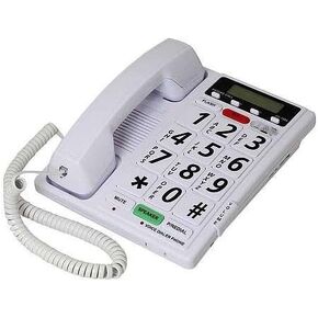 Voice Dialer Phone - 40dB - Visual Ringer - Talking Caller ID