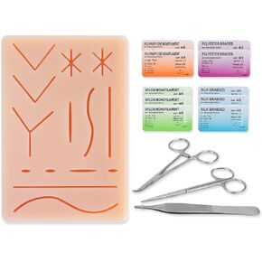 Premium Surgical Knot Tying Board Kit – Comprehensive Medical Training Set with Durable Rope, Knot Trainer, and Quick Tie Tool – Ideal for Students & Professionals in Saudi Arabia